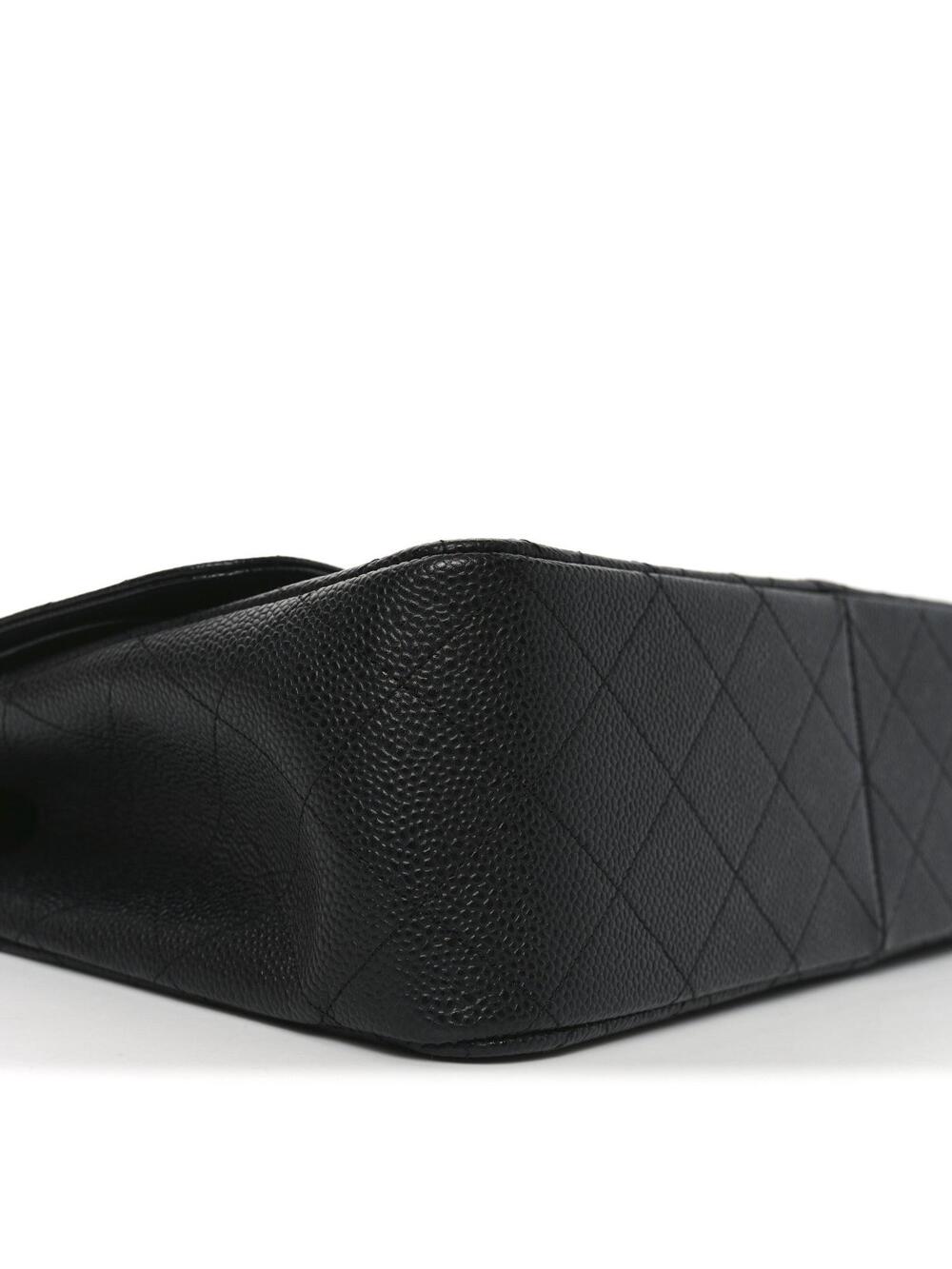 Chanel Caviar Quilted Jumbo Double Flap #279416C75B - Picture 9 of 11